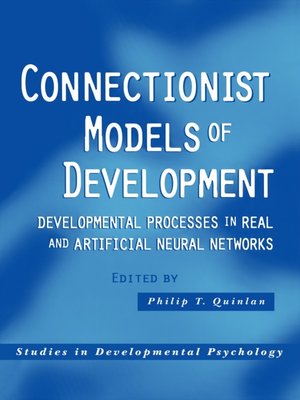 cover image of Connectionist Models of Development